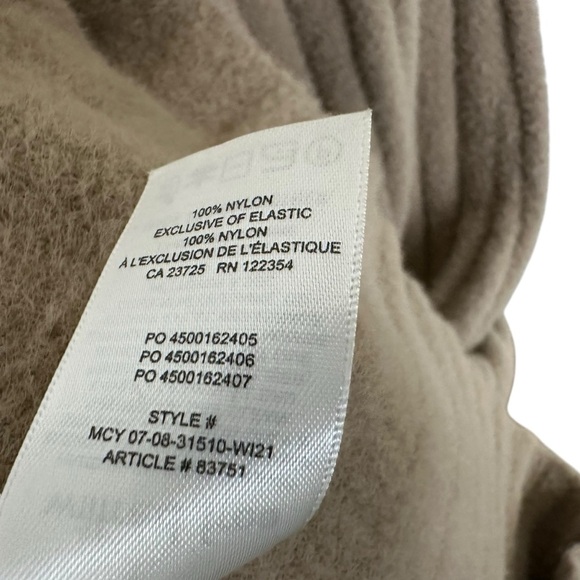 Aritzia Wilfred Free Womens Hush Knit Tank Dress Sz Small Brown Soft Ribbed Midi - Picture 6 of 9